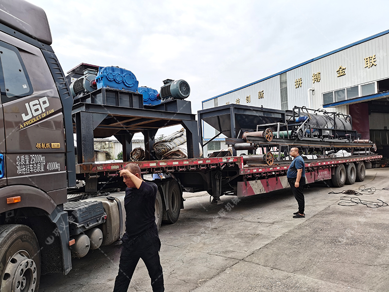 2PC800*600對輥破碎機發(fā)貨圖片_發(fā)往廣東破碎鈣石 2PC800*600對輥破碎機發(fā)貨圖片_發(fā)往廣東破碎鈣石