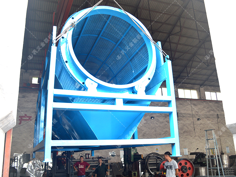 防堵塞無軸滾筒篩沙機發往廣東佛山 防堵塞無軸滾筒篩沙機發往廣東佛山