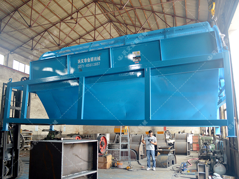 防堵塞無軸滾筒篩沙機發往廣東佛山 防堵塞無軸滾筒篩沙機發往廣東佛山