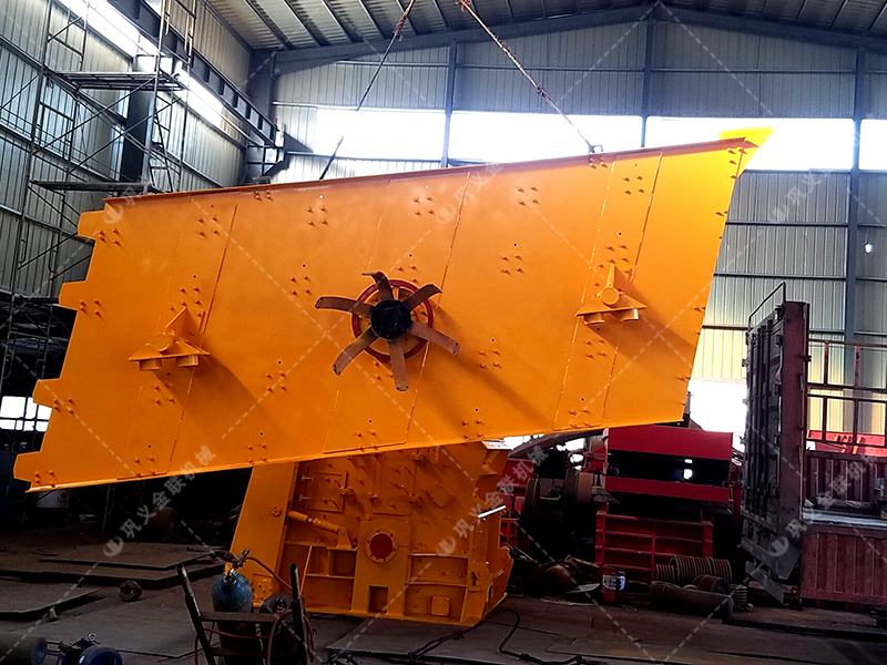 大型石料生產線設備發往重慶