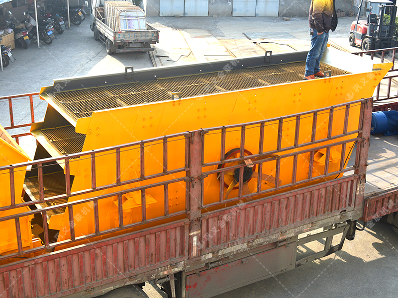 大型石料生產線設備發往重慶