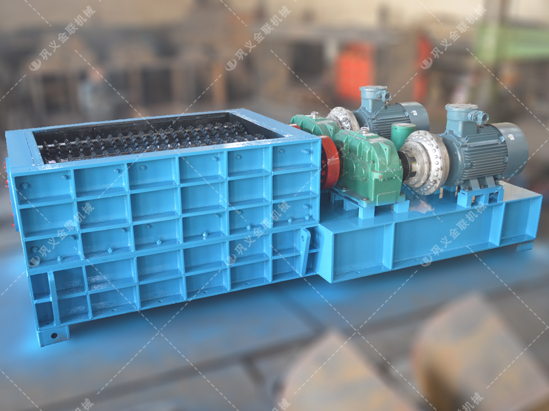 強力雙齒輥破碎機發往山西破煤